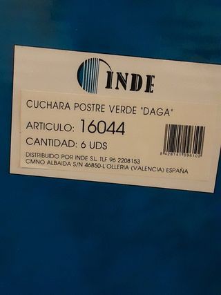 NUEVA A ESTRENAR.Cuberteria acero inoxidable.