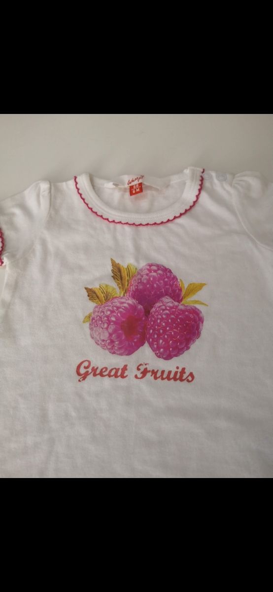 Conjunto de niña talla 6 meses nuevo.