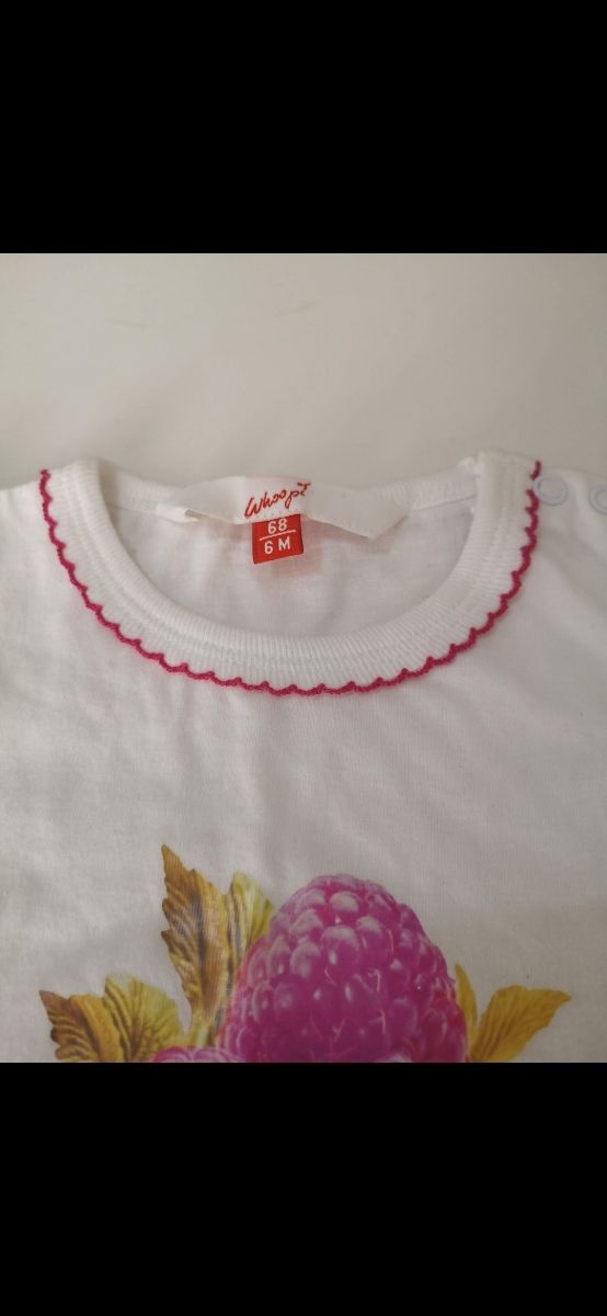 Conjunto de niña talla 6 meses nuevo.