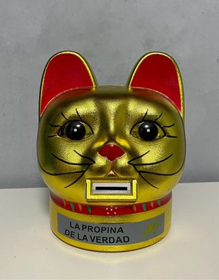Gato de la suerte propinas