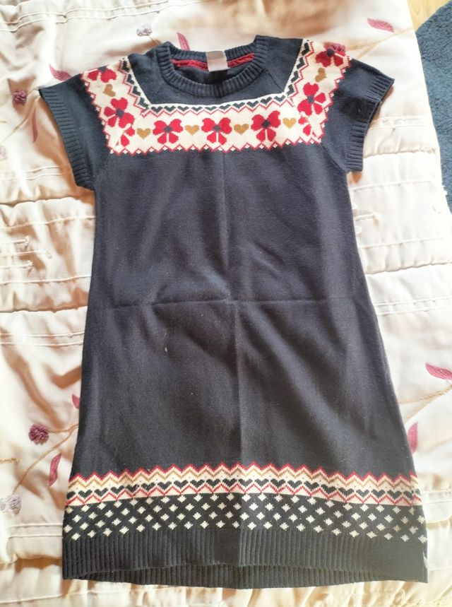 Vestido niña manga corta "Charanga"