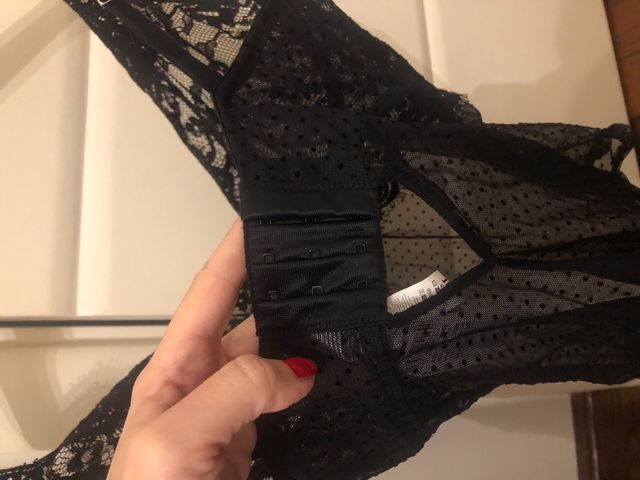 Body nero in pizzo e tulle- Intimissimi