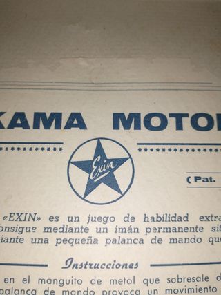Antiguo juego de los 50