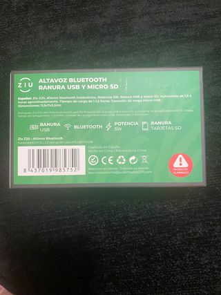 Altavoz inalámbrico