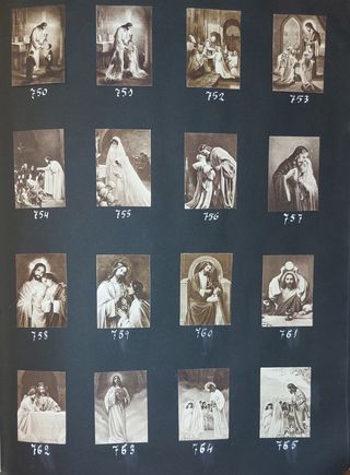 CATÁLOGO ANTIGUO DE ESTAMPAS 1 COMUNION