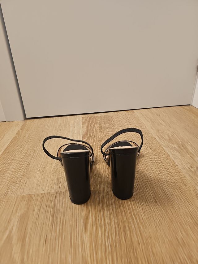 Sandali con tacco neri