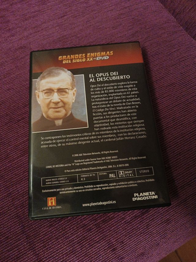 DVD original el opus dei al descubierto