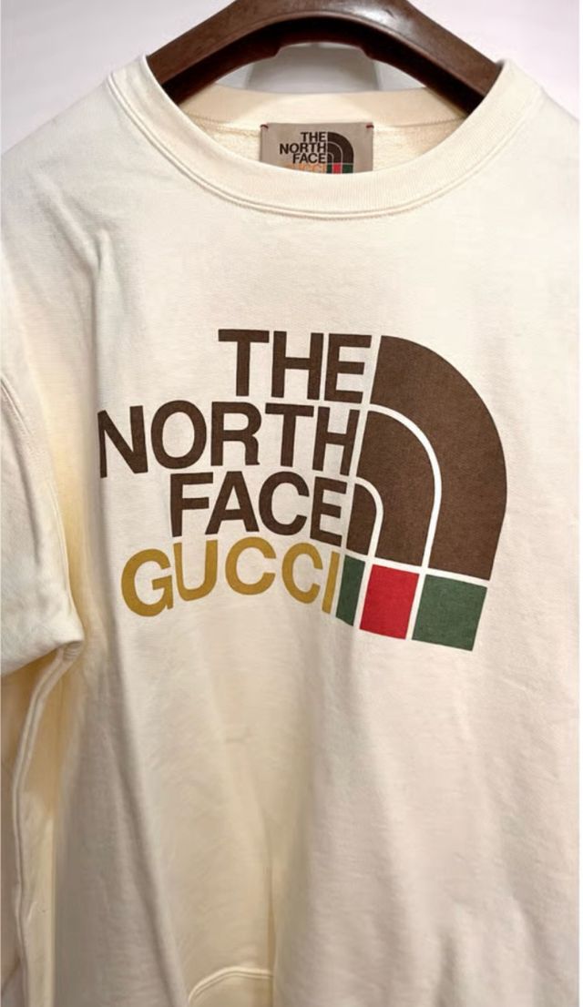 Sudadera the north face x gucci S