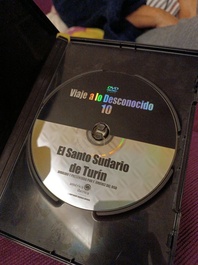 DVD original el santo sudario de Turín