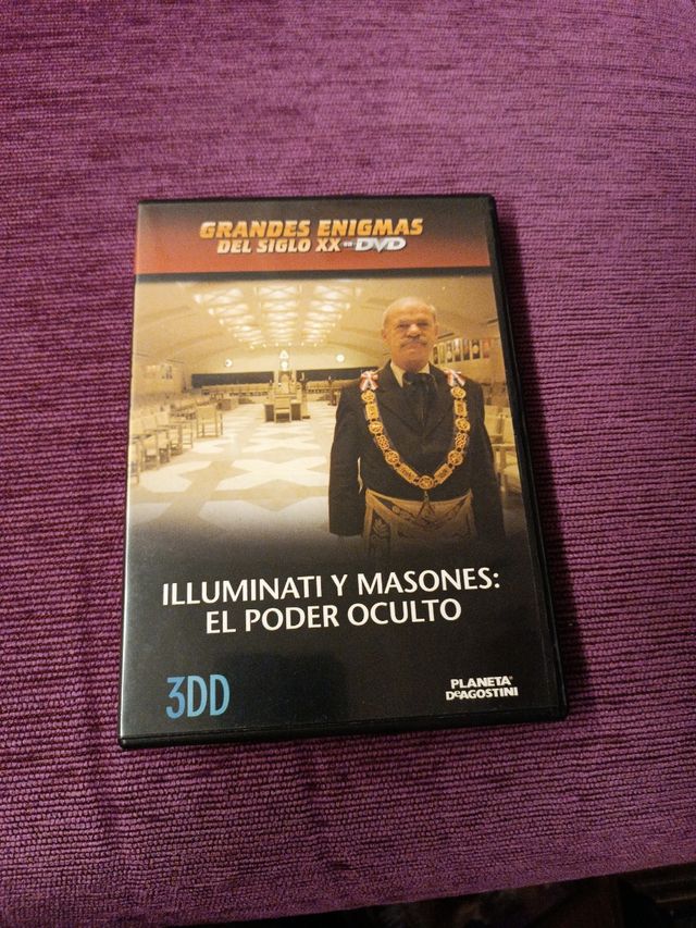 DVD original Illuminati y masones