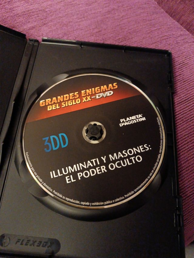 DVD original Illuminati y masones