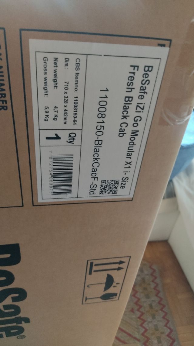 Silla de coche. Be safe GoX1