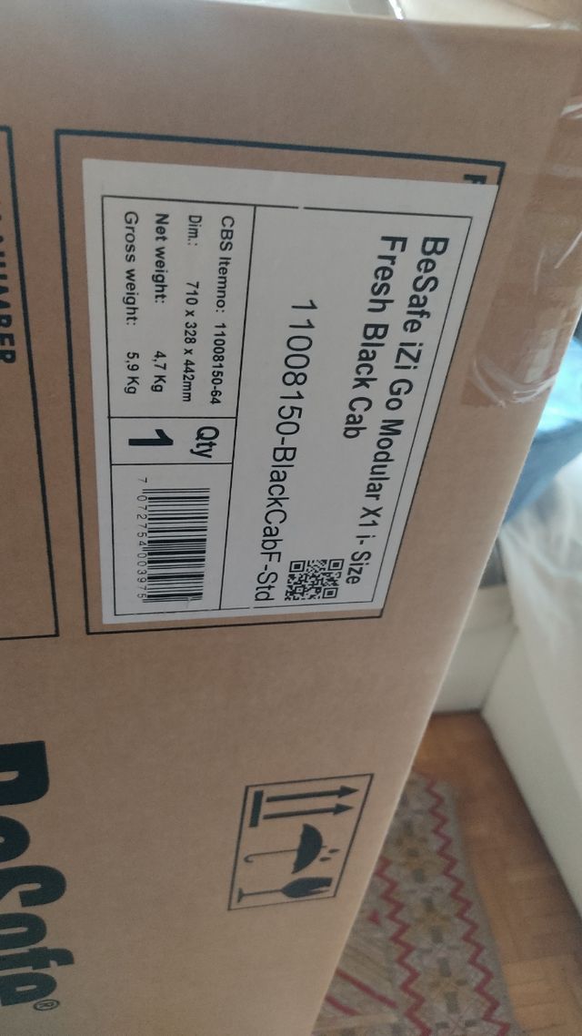 Silla de coche. Be safe GoX1