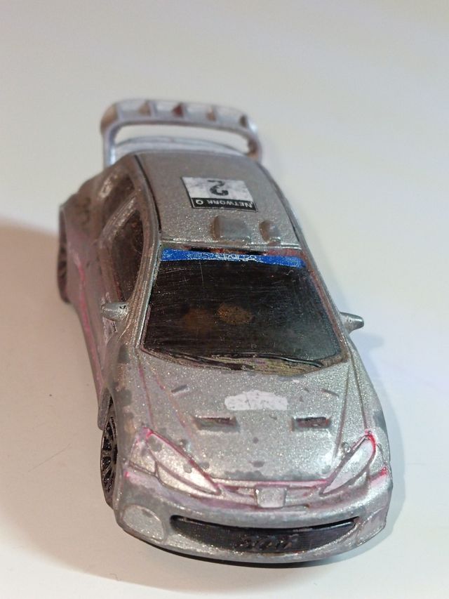 *PEUGEOT 206 WRC 1/64 MAJORETTE
