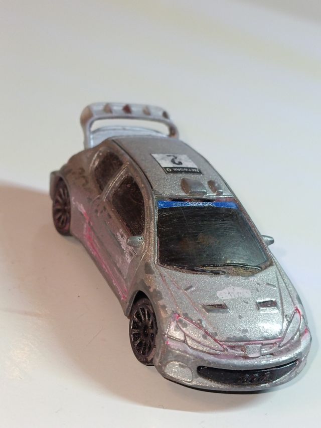 *PEUGEOT 206 WRC 1/64 MAJORETTE