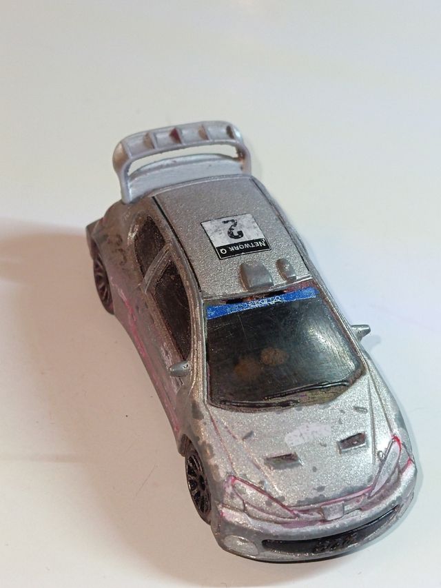 *PEUGEOT 206 WRC 1/64 MAJORETTE