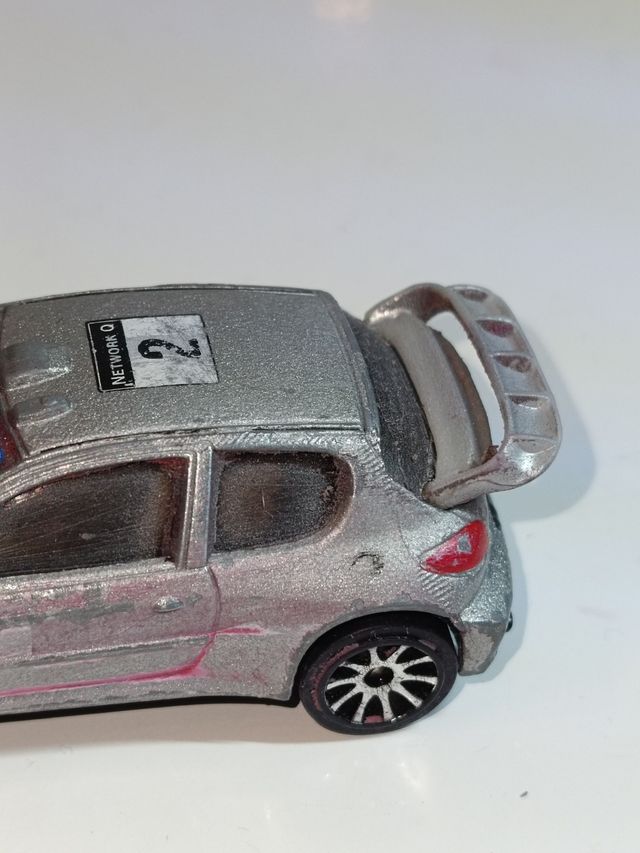 *PEUGEOT 206 WRC 1/64 MAJORETTE