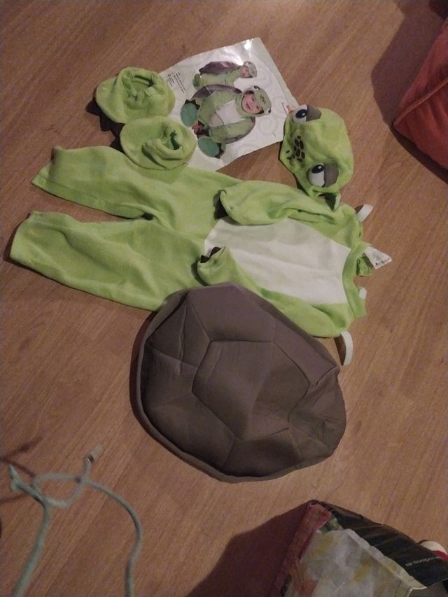 Disfraz tortuga 12 a 24 meses