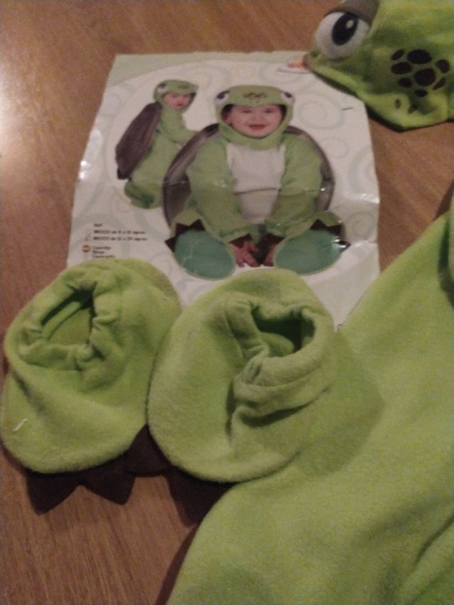 Disfraz tortuga 12 a 24 meses