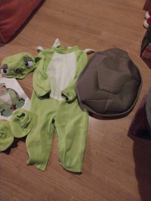 Disfraz tortuga 12 a 24 meses