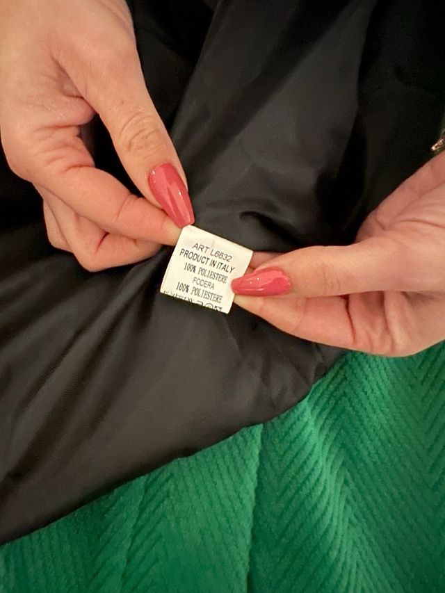 Cappotto da donna verde Lumina