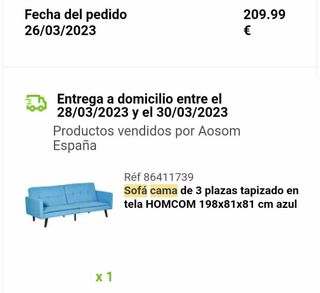 Sofá cama