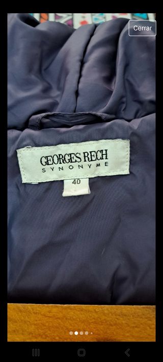 Chaqueta 40 Georges Rech sinonyme mujer ropa chica