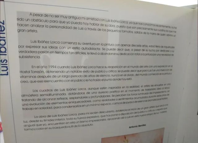 Cuadro pintura óleo original de Luis Ibáñez Lorca