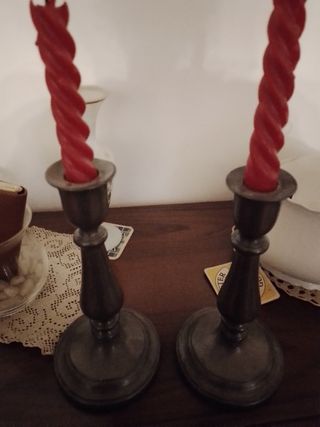 Coppia candelabri