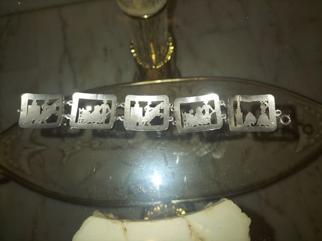 Vendo pulsera de plata 