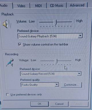 Tarjeta audio ISA AZtech sound Galaxy