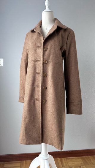 Nuevo, Loreak Mendian, Abrigo Vintage, Camel Taupe