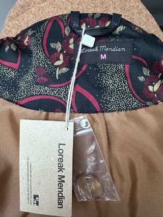 Nuevo, Loreak Mendian, Abrigo Vintage, Camel Taupe