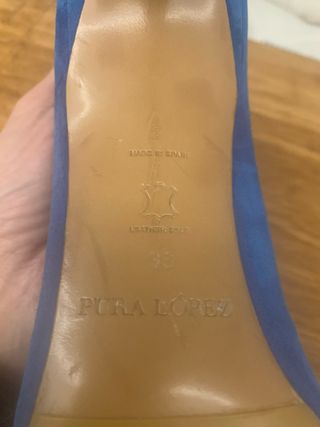 zapatos Pura Lopez talka 38