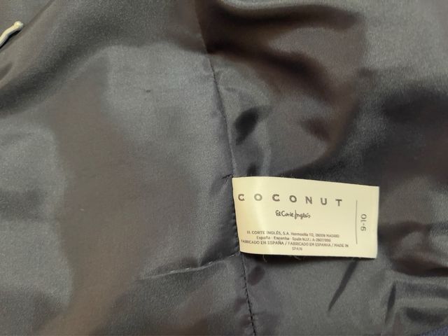 TRAJE COMUNION COCONUT
