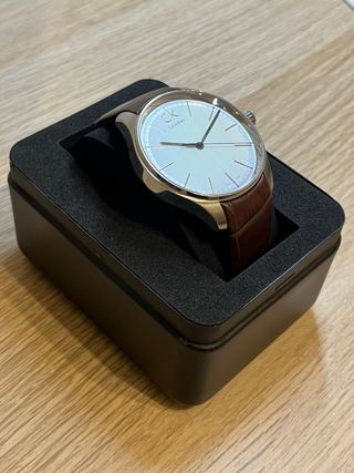 Reloj Calvin Klein Gravitarion Swiss made sapphire