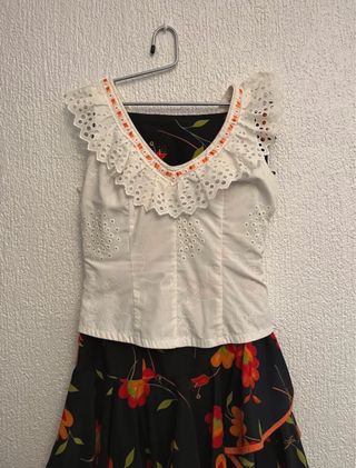 Falda flamenca y camisas