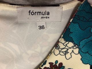 Mono de flores Formula Joven, Talla 36