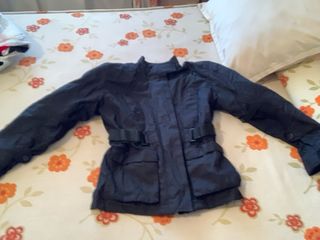 Chaqueta moto mujer
