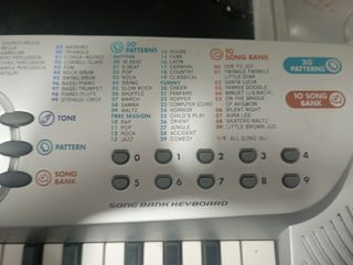 Teclado casio sa-75