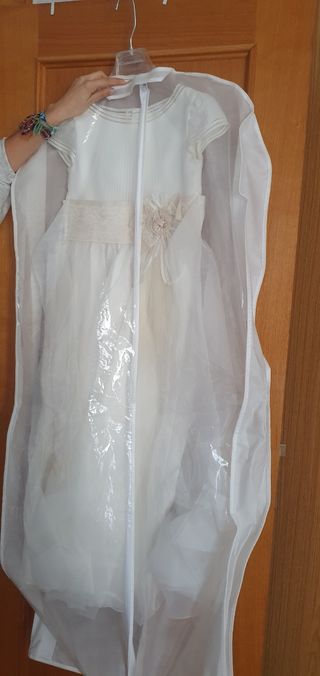 Vestido comunión niña tizas 