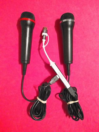 2 Microfonos + Multi USB x 4 para PS4 y PS5