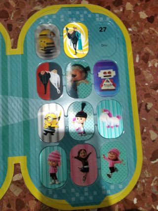 Álbum cromos minions