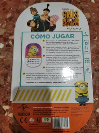 Álbum cromos minions