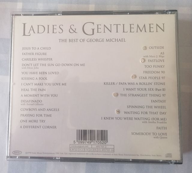 George Michael Ladies and Gentlemen 2 cds
