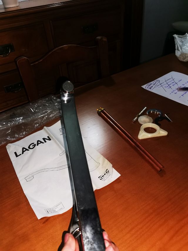 Grifo de cocina monomando completo Ikea nuevo