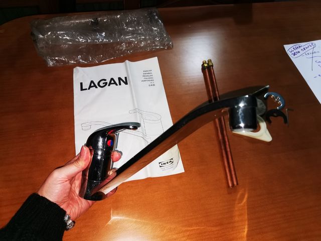 Grifo de cocina monomando completo Ikea nuevo