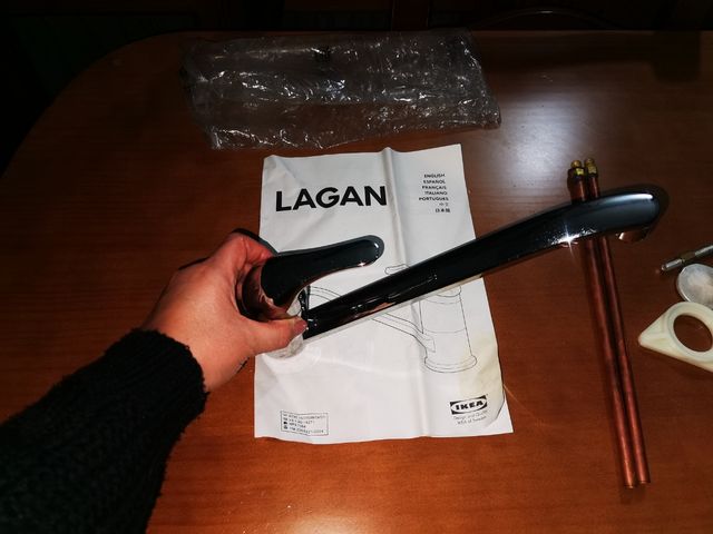 Grifo de cocina monomando completo Ikea nuevo