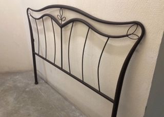 Cabezal cama forja