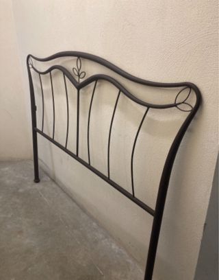 Cabezal cama forja